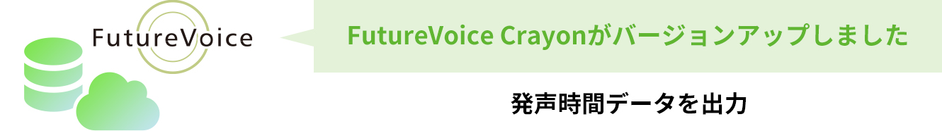 音声合成の発声時間との連携